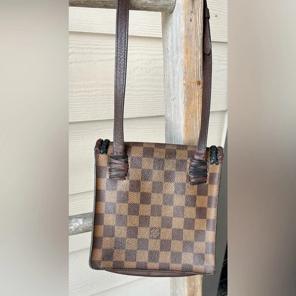 Customized Louis Vuitton Damier Ebene Pimlico Crossbody😍 - Picture 4 of 16